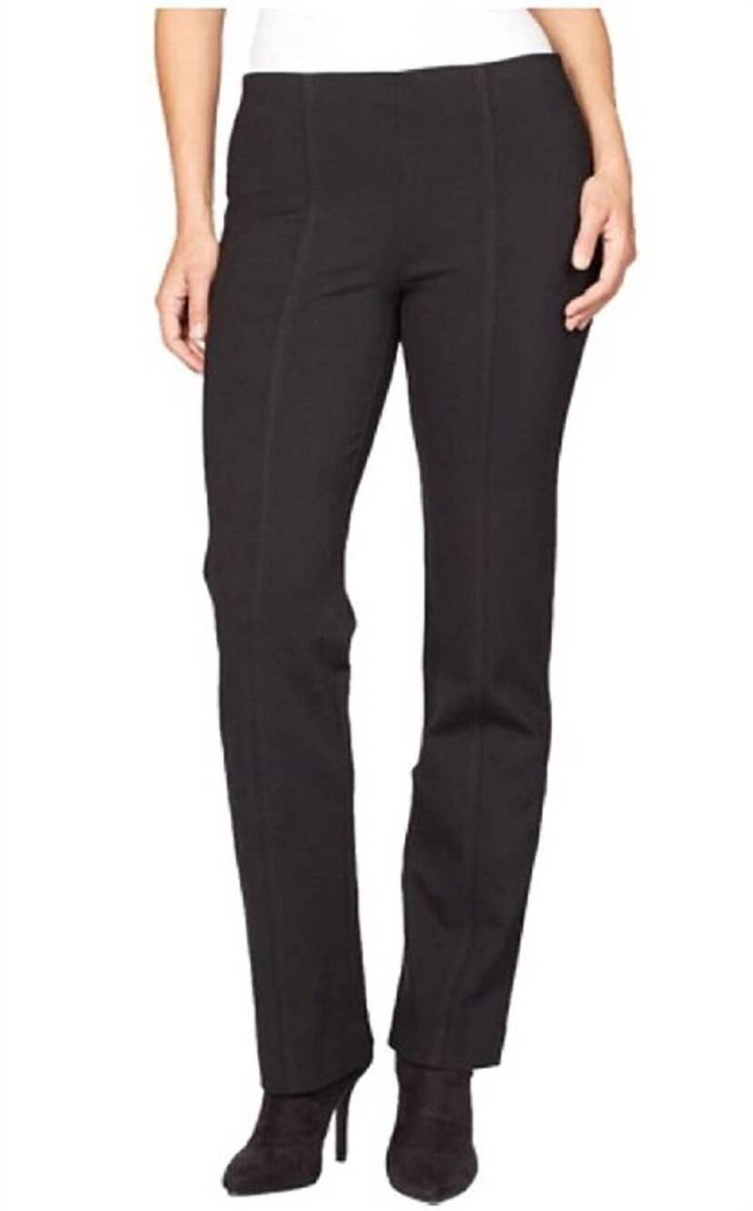 NEW GLORIA VANDERBILT jolie pull on pants - short in black
